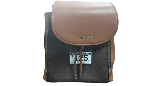 Michael Kors Ab-2212 Brown Backpack / Briefcase / Bag