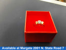 Women's Ring - Solitaire - Yellow Gold 14k (.585) 4.4 grams Size 6