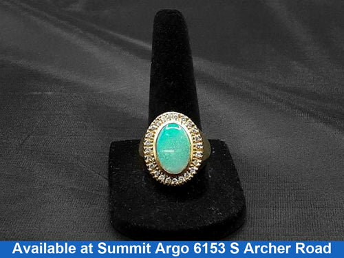Women's Ring - Yellow Gold 14k (.585) 11 grams Size 10