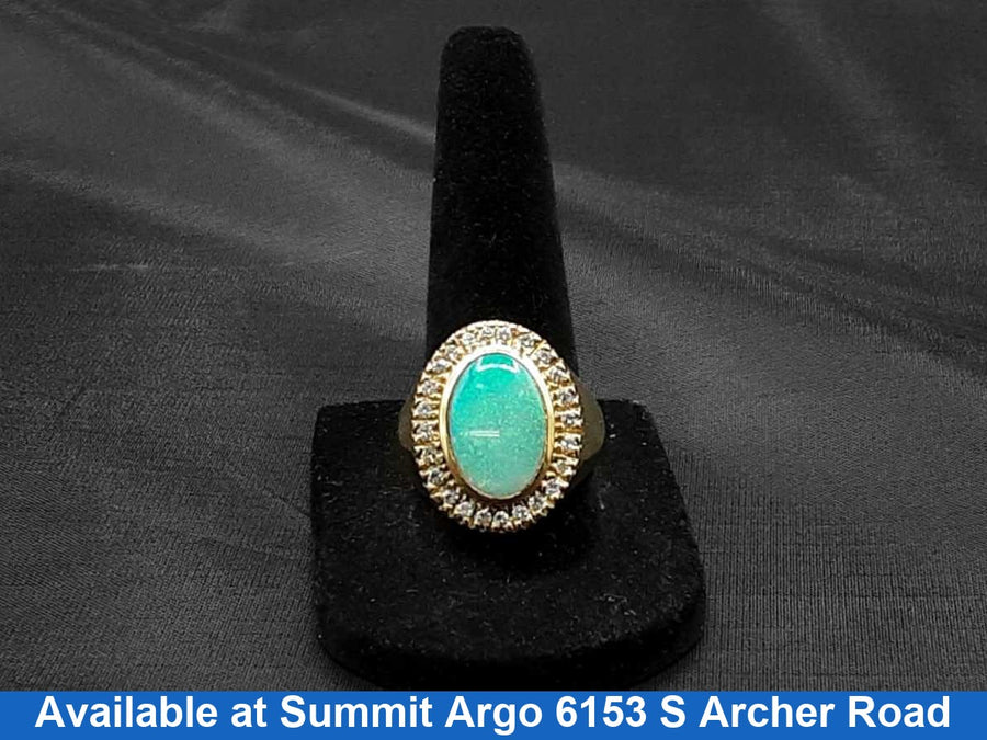 Women's Ring - Yellow Gold 14k (.585) 11 grams Size 10