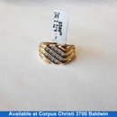 Men's Ring - Yellow Gold 10k (.417) 4.4 grams Size 9