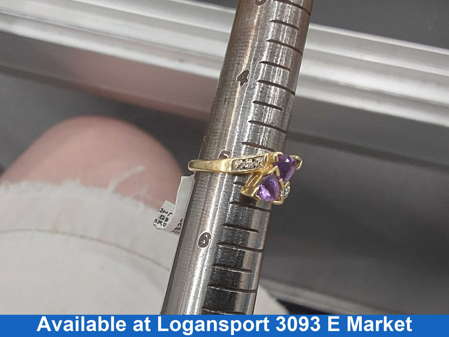 Women's Ring - Yellow Gold 10k (.417) 2.5 Grams Size 5