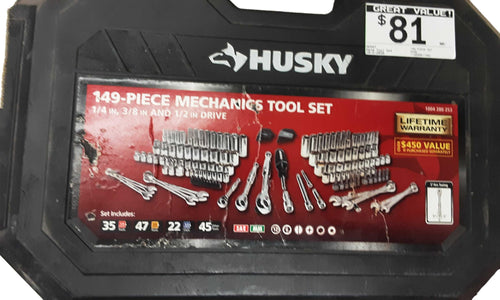 Husky 149 Piece Set Silver Misc. Hand Tool