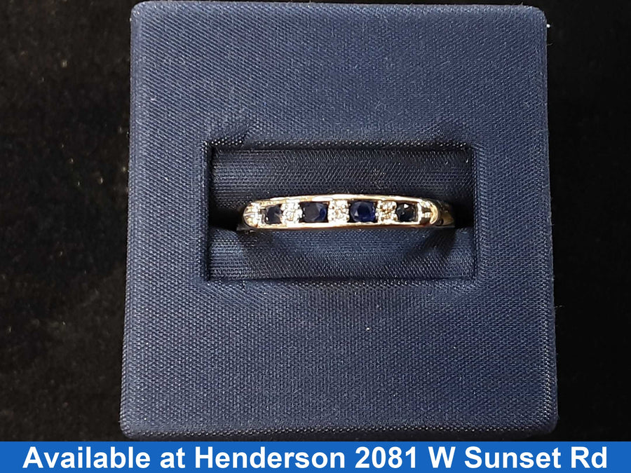 Women's Ring - Anniversary - Yellow Gold 10k (.417) 2.6 grams Size 9.5