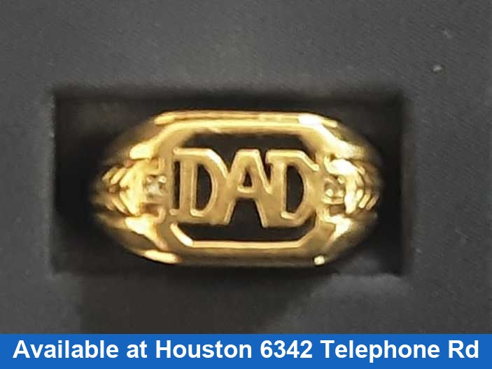 Men's Ring - Yellow Gold 10k (.417) 3.4 grams Size 9.5
