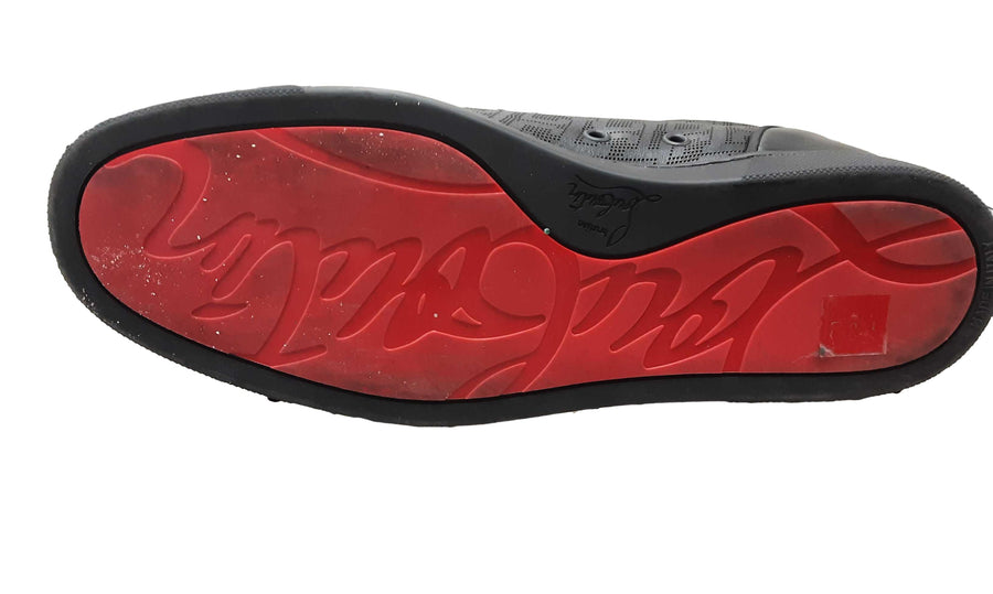 Christian Louboutin Junior Spikes Orlato Black