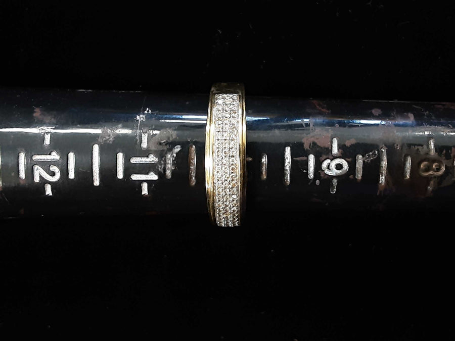 Ring - Wedding Band - Yellow Gold 10k (.417) 5.5 grams Size 8