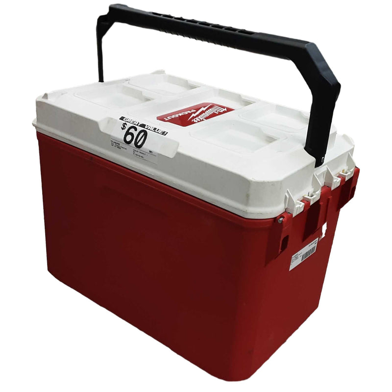 Milwaukee Cooler Packout 16qt Red Cooler