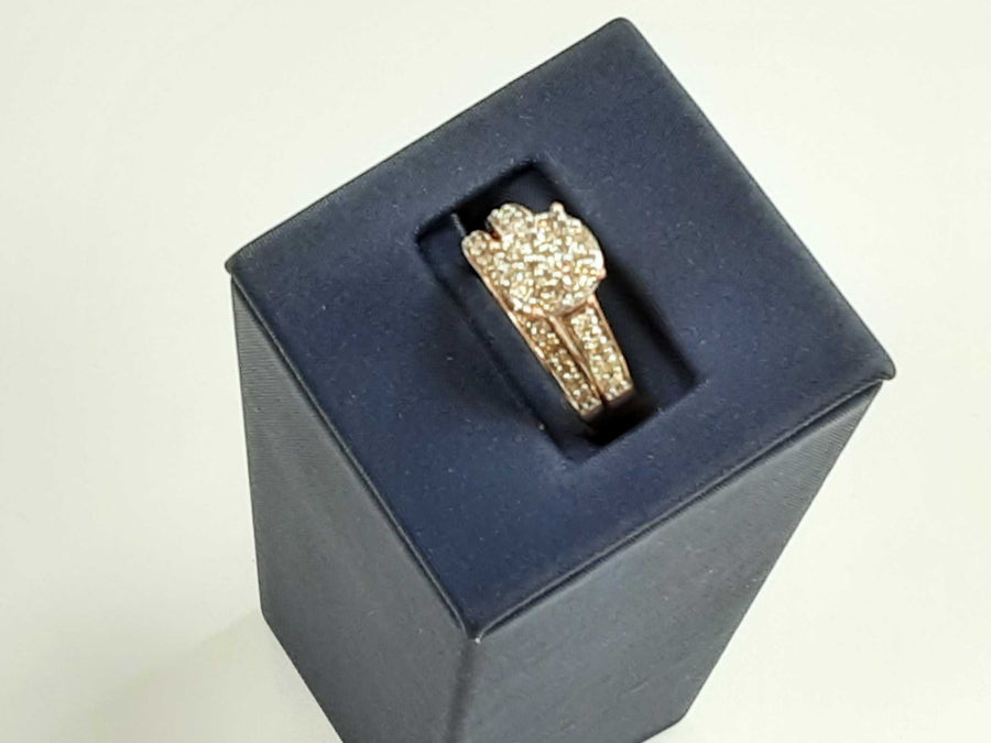 Ring - Engagement Set - Rose Gold 10k Size 7