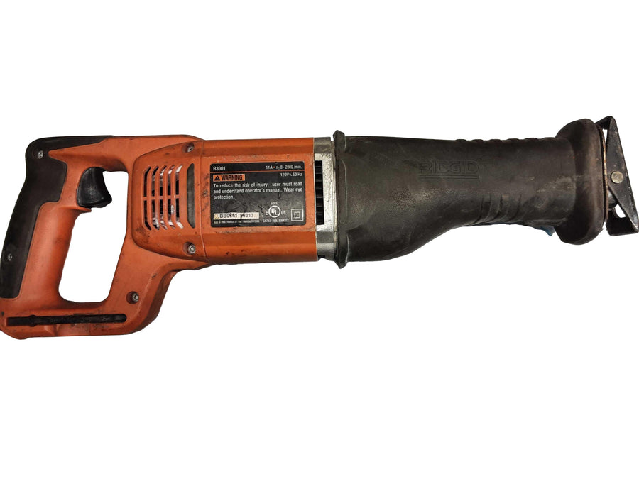 Ridgid R3001 Orange Corded Reciprocating Saw