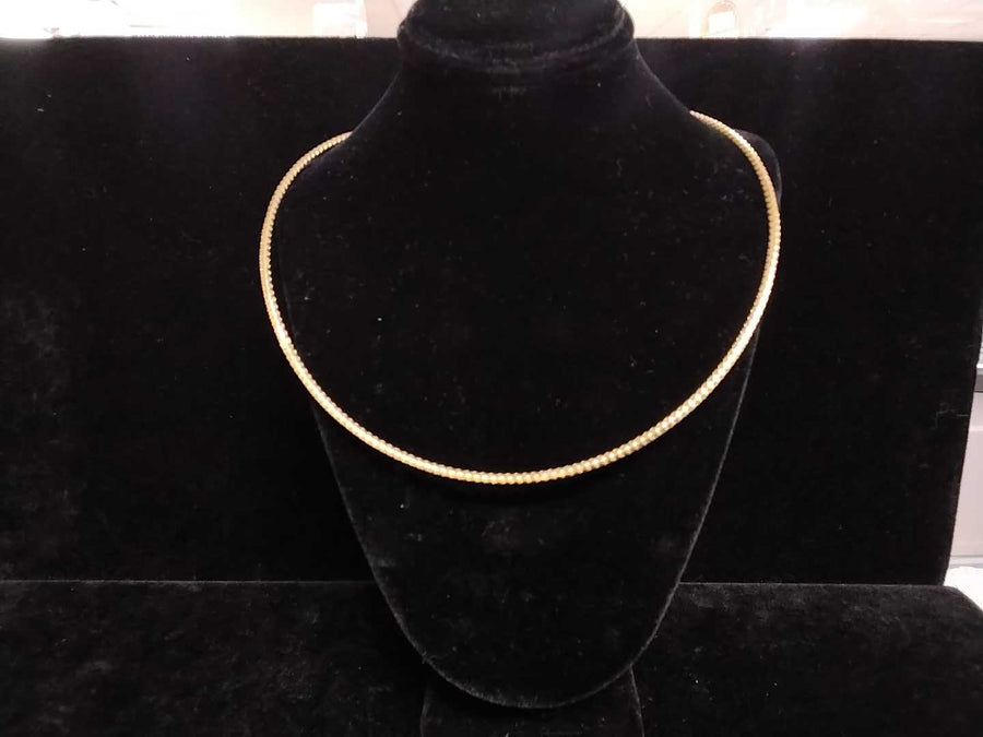 Chain - Tricolor Gold 10k (.417) 2.4 grams 16 inch