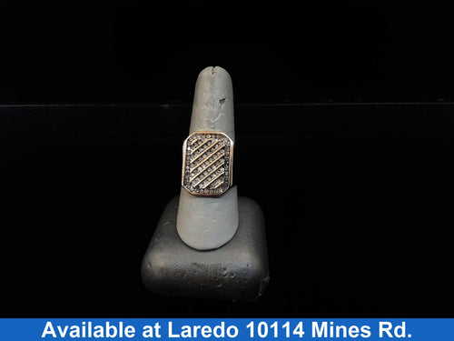 Men's Ring - Yellow Gold 10k (.417) 5.2 grams Size 9