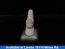Men's Ring - Yellow Gold 10k (.417) 5.2 grams Size 9