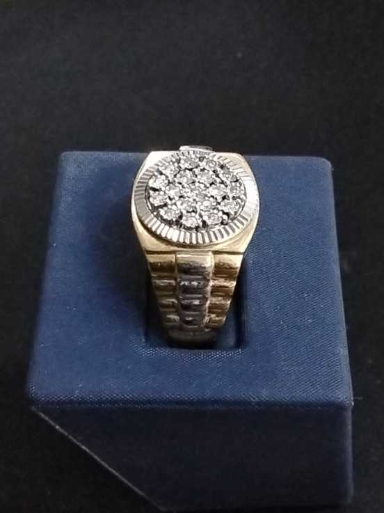 Men's Ring - Yellow Gold 10k (.417) 8.3 grams Size 20