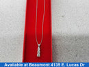 Diamond Pendant - White Gold 14k (.585) 2.9 grams
