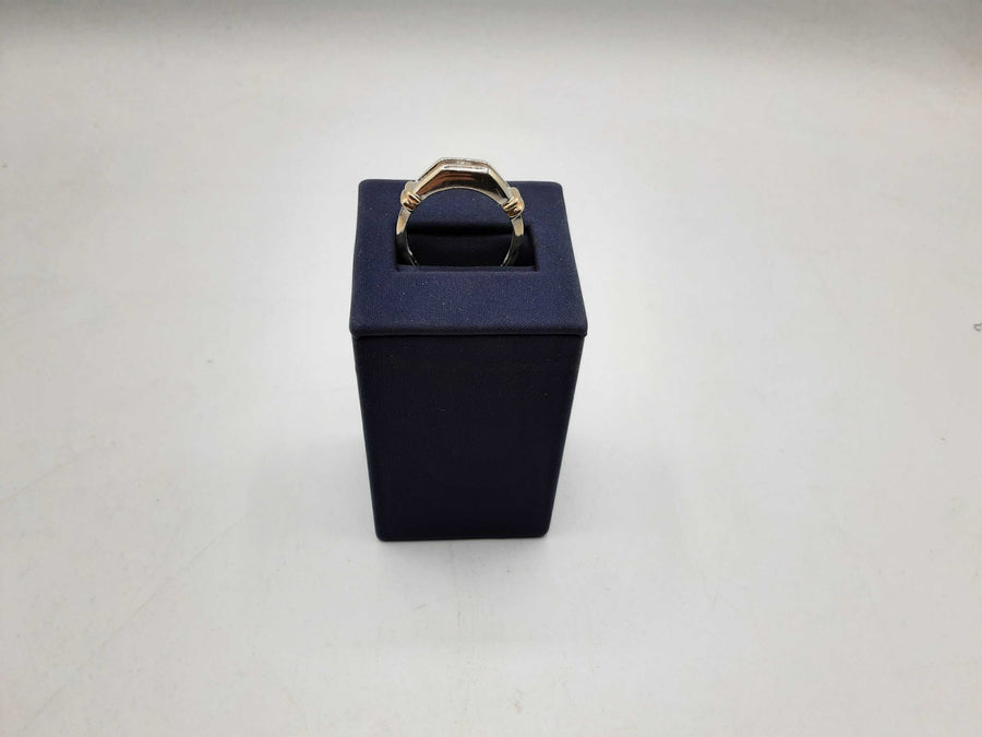 Men's Ring - White Gold 14k (.585) 8.9 grams Size 10.5