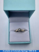 Women's Ring - Yellow Gold 10k (.417) 2.4 grams Size 5