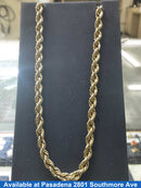 Rope Chain - Yellow Gold 14k (.585) 12.1 grams 23 inch