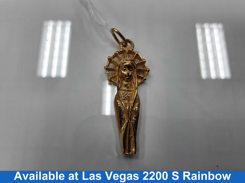 Religious Pendant - Yellow Gold 18k (.750) 8 grams