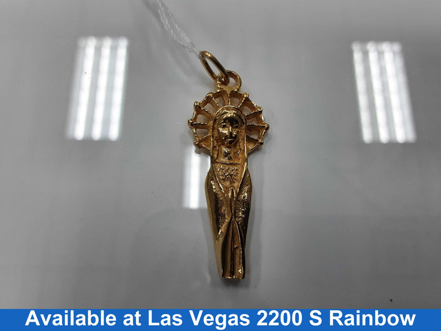 Religious Pendant - Yellow Gold 18k (.750) 8 grams