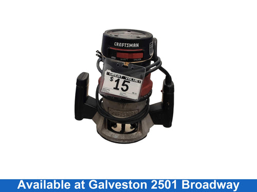 Craftsman 315175050 Black Corded Router