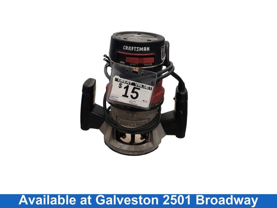 Craftsman 315175050 Black Corded Router