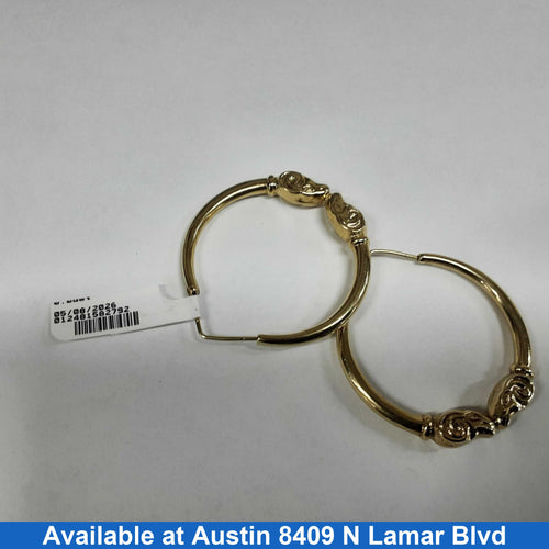 Shrimp Earrings - Yellow Gold 14k (.585) 10 grams