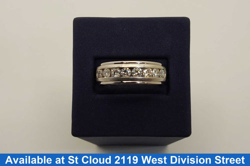 Ring - Wedding Band - White Gold 10k (.417) 7.49 grams Size 10