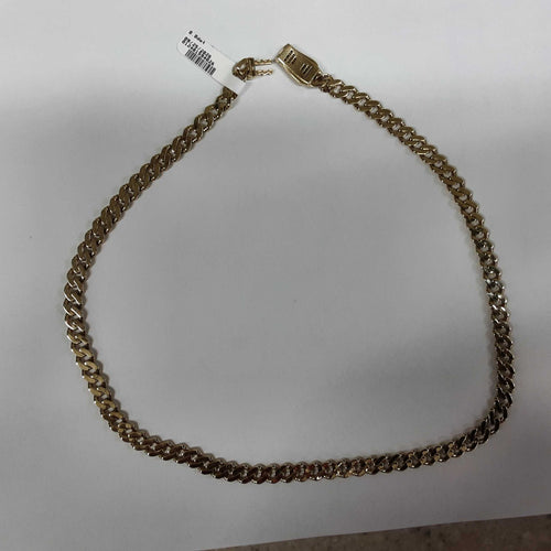 Cuban Link Chain - Yellow Gold 10k (.417) 16.8 grams 18 inch