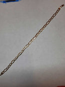 Figaro Bracelet - Yellow Gold 10k (.417) 2.2 grams 8 inch