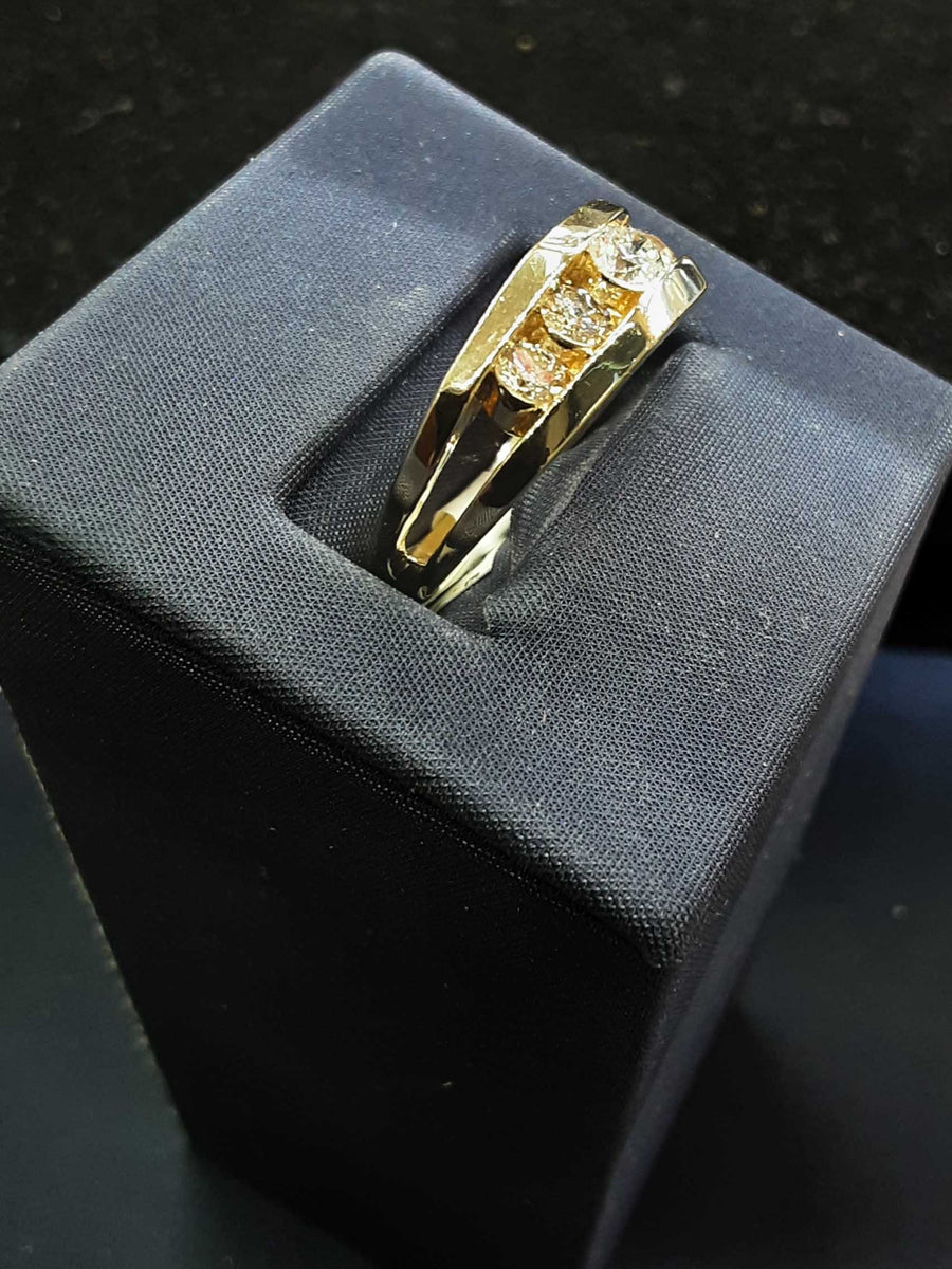 Men's Ring - Yellow Gold 14k (.585) 6.6 grams Size 20