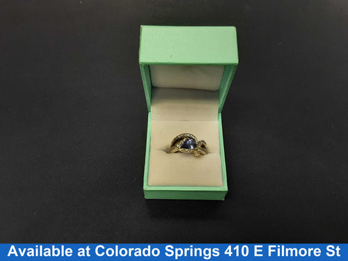 Women's Ring - White Gold 18k (.750) 9.5 grams Size 6