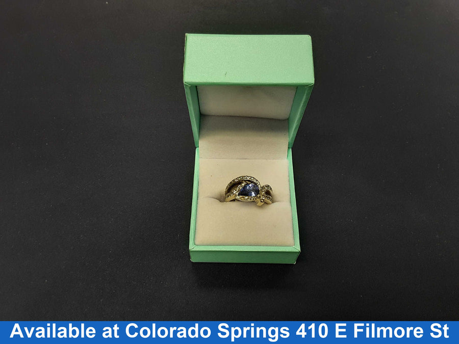 Women's Ring - White Gold 18k (.750) 9.5 grams Size 6