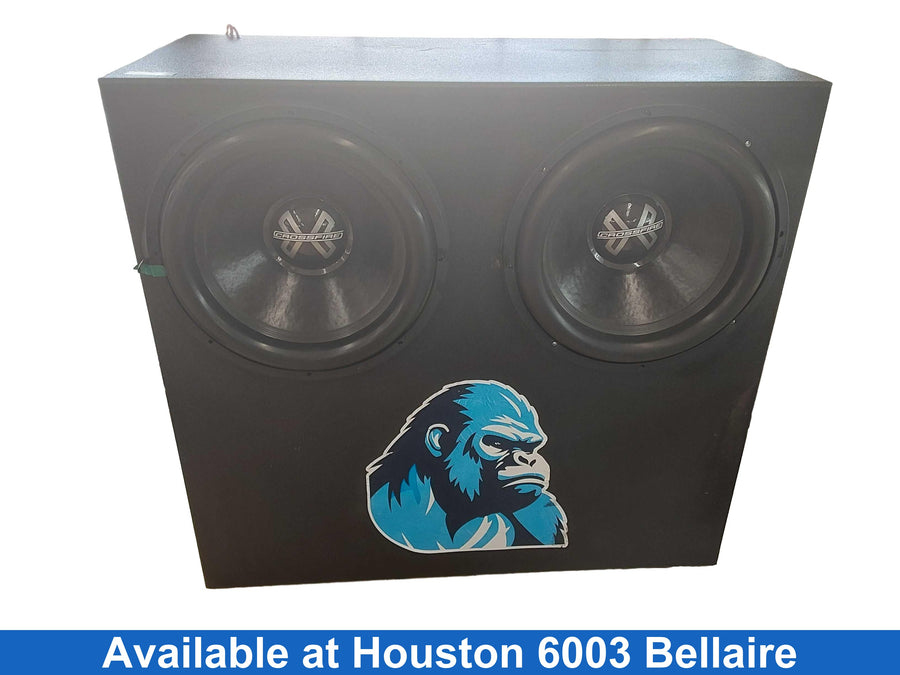 Crossfire Xt4d1 Black Car Sub-Woofer