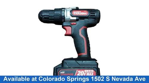 Hyper Tough Aq76018g Black Cordless Standard Drill