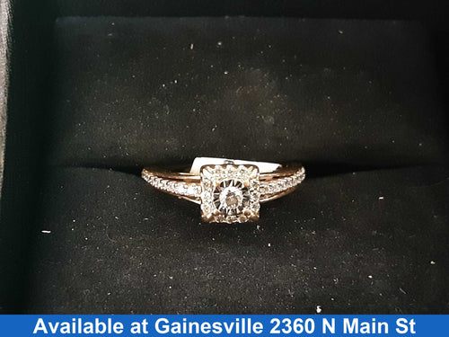 Women's Ring - Rose Gold 10k (.417) 3.2 grams Size 6.5