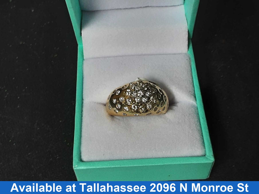 Women's Ring - Yellow Gold 14k (.585) 8.1 grams Size 8.5