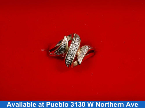 Women's Ring - Yellow Gold 10k (.417) 2.7 grams Size 7