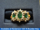 Women's Ring - Yellow Gold 14k (.585) 4.6 grams Size 20