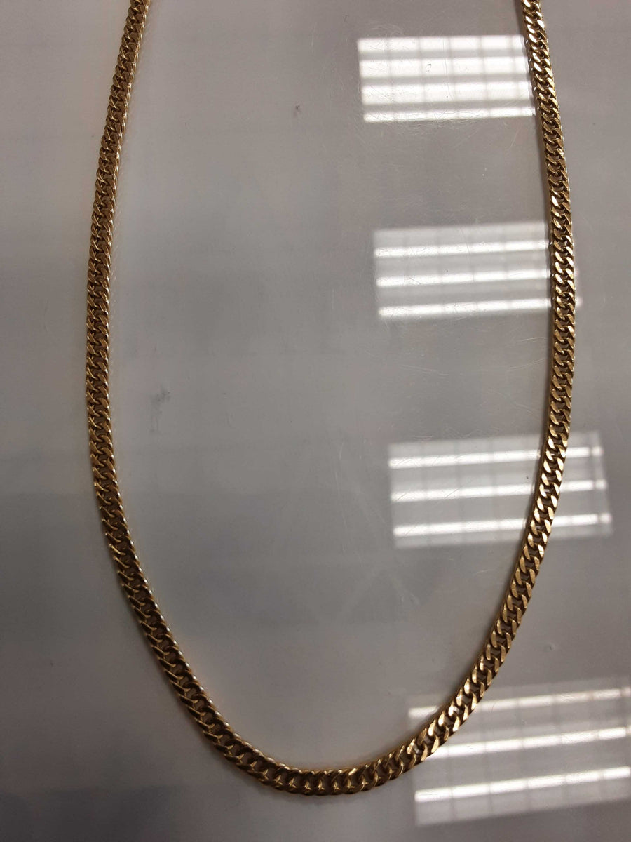 Cuban Link Chain - Yellow Gold 14k (.585) 8.5 grams 22 inch