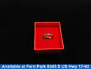 Ring - Wedding Band - White Gold 14k (.585) 2.1 grams Size 20