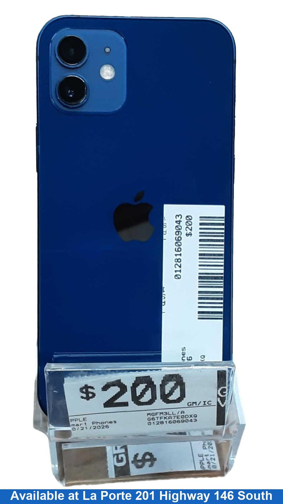Apple Mgfm3ll/a 64 Gb Blue Smart Phone