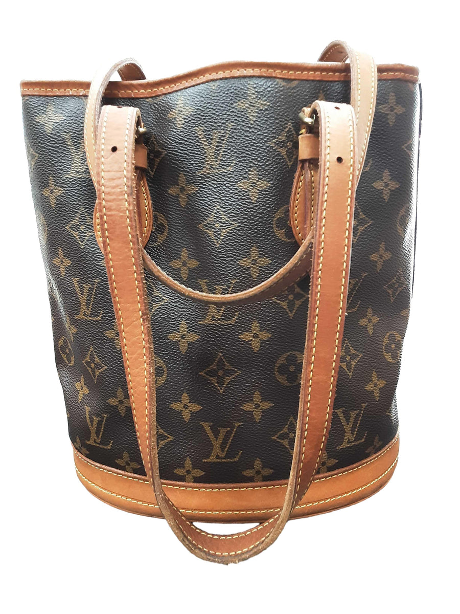 Louis Vuitton Bucket Purse Brown Purse / Handbag