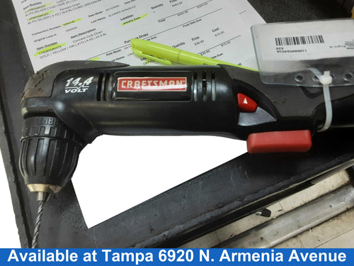 Craftsman 315.101532 Black Cordless Right-Angle Drill