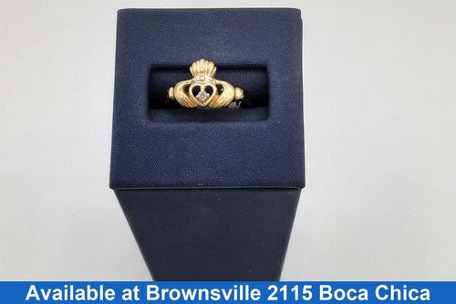 Women's Ring - Yellow Gold 10k (.417) 1.8 grams Size 8