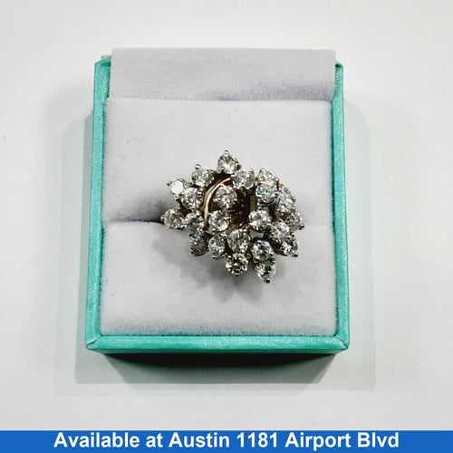 Women's Ring - Yellow Gold 14k (.585) 8.5 grams Size 7.5