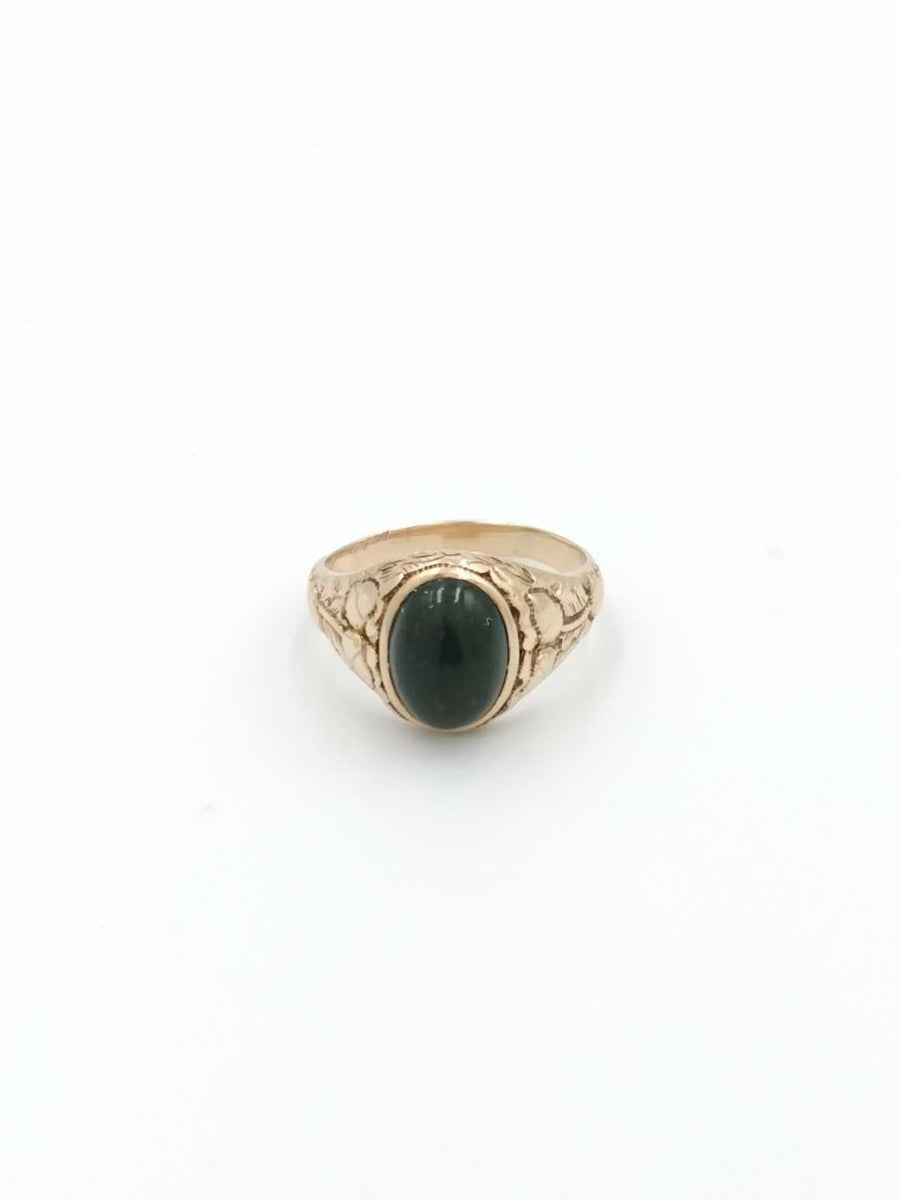 Women's Ring - Yellow Gold 10k (.417) 5.2 grams Size 10.5