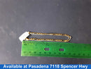 Figaro Bracelet - Yellow Gold 14k (.585) 3 grams 8 inch