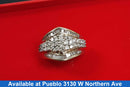 Women's Ring - Yellow Gold 10k (.417) 8.1 grams Size 8.5