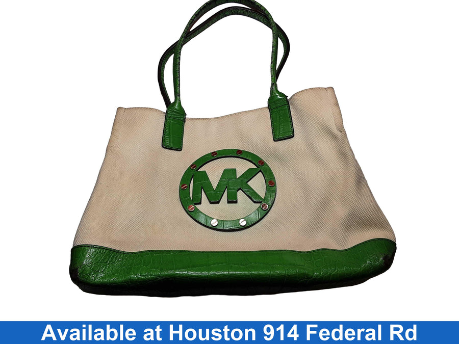 Michael Kors B-1301 Green Purse / Handbag